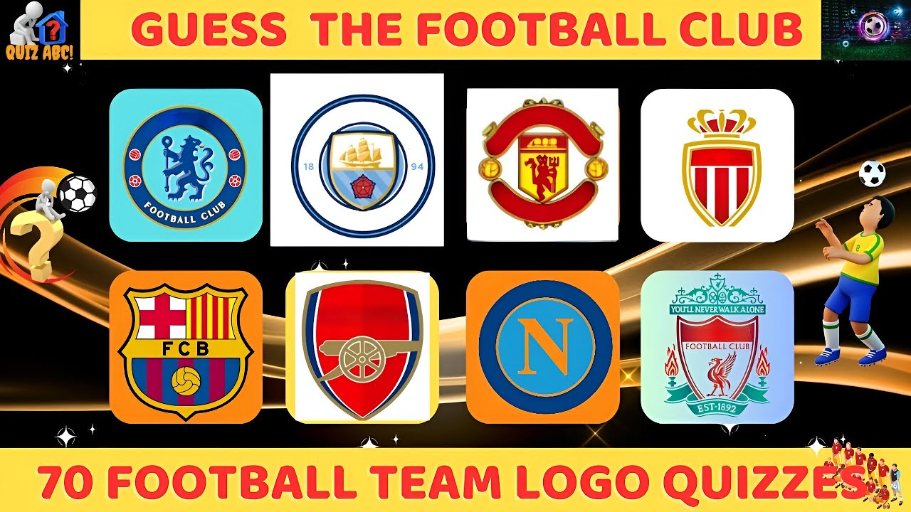 Guess The Football Club - Football Logo Quiz