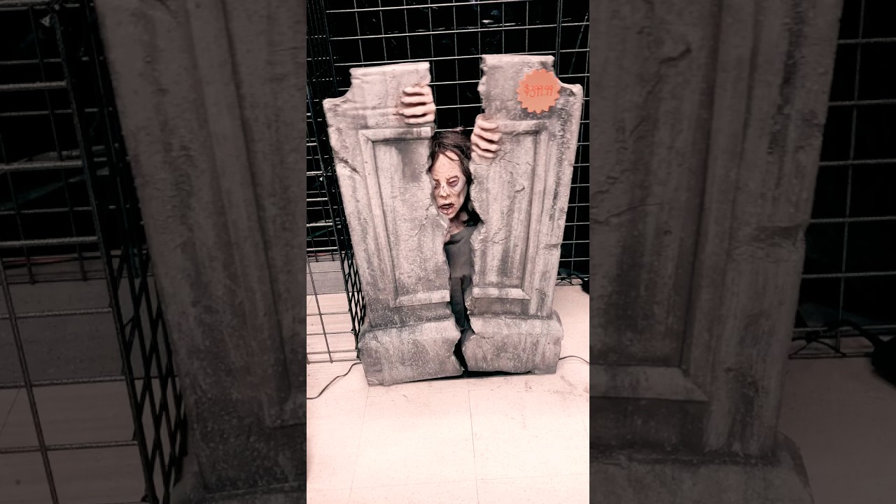 Cracking Crypt Animatronic Halloween Express 