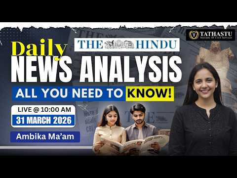 MARCH 2026 | DAILY NEWS ANALYSIS