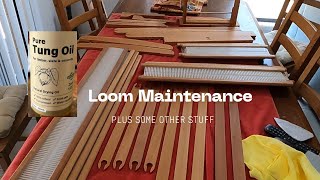 Unboxing +Annual  Loom Maintenance and a fix for the Texsolv Peg issue
