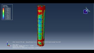 Famous Simulation CFRP retrofit of concrete circular column in Abaqus Wealth