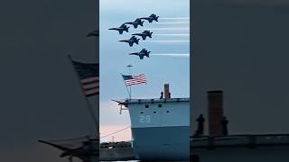 Us Blue Angels Flying In Formation