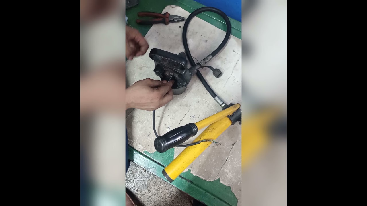 Hydraulic Thimble Press Working YouTube