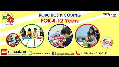 แนะนำอุปกรณ์  EV3 Mindstorm Suggest about set models Ev3 Mindstorm Clickrobot Central Chaengwattana