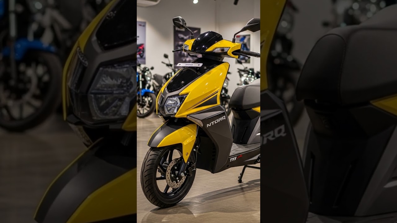 2026 TVS NTORQ New Design Revealed 😱 Full Details Inside!