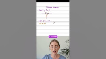 MODULUS FUNCTION - Find out how to solve A Level maths problems involving modulus ⚠️🤯