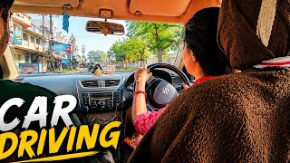 Car Driving Sikh Gayi 😍🚗 | First Road Practice Vlog 🔥