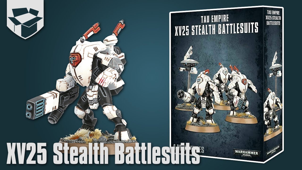 Распаковка - Ta'u Empire XV25 Stealth Battlesuits