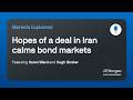 Hopes of a deal in Iran calms bond markets