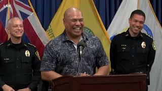 Full Press Conference: Honolulu Police Department announces new deputy chiefs