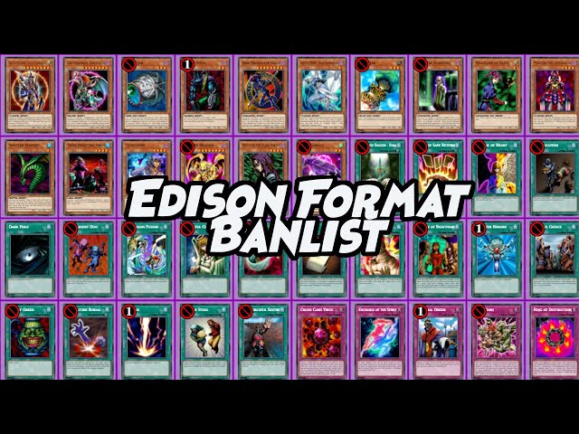 Edison Format Banlist || Yu-Gi-Oh! - YouTube