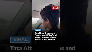 Tata Altroz flips at 150 km/h — and everyone survives! 😱🔥 #TataAltroz #CrashSurvival #Shorts #viral Tata Altroz flips at 150 km/h — and everyone survives! 😱🔥 #TataAltroz #CrashSurvival #Shorts #viral