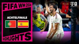 Portugal - Spanien | Highlights | FIFA WM 2026 | MAGENTA TV