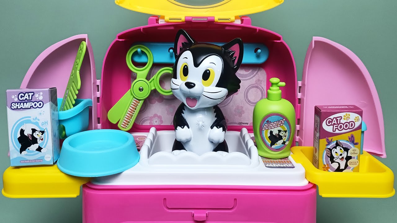 Disney Minnie Mouse Pet Salon Set Satisfying with Unboxing Compilation Toys ASMR 