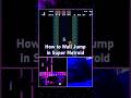 HOW TO CHEAT (WALL JUMP) IN SUPER METROID - #speedrunning #retro #supermetroid #snes #tutorials