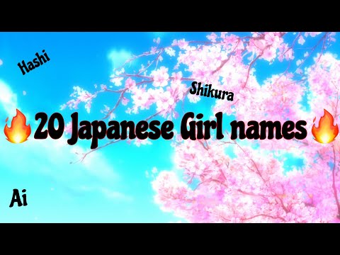 20 Japanese Names For (girls) Anything!❤️ || Part Two ||