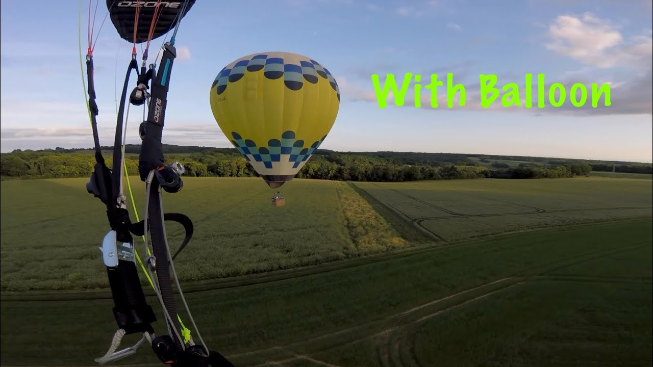 With Balloon Paramotor