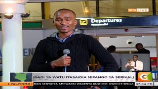 Wasafiri katika uwanja wa ndege JKIA wahesabiwa