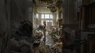 Disaster → Dream Home: Flood Restoration Timelapse #timelapse #beforeafter #interiordesign #home