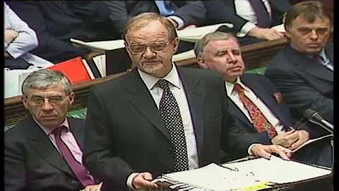 Robin Cook answering Prime Minister's Questions, 2...
