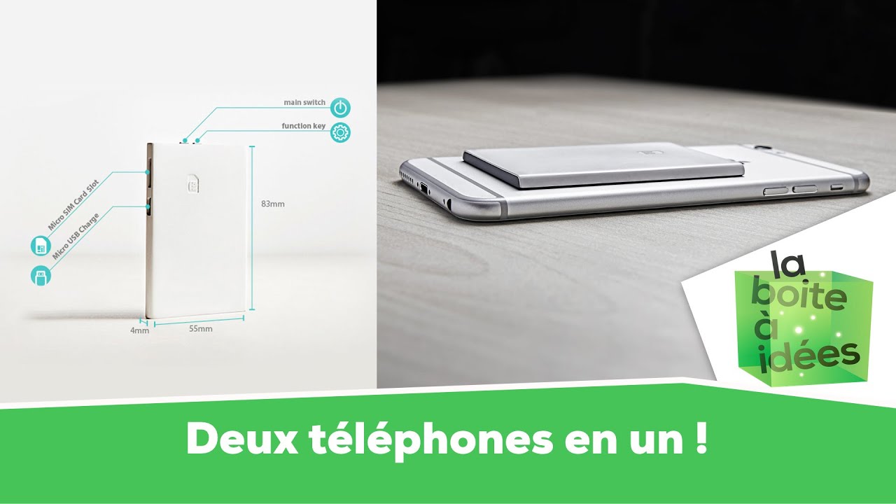 Deux téléphones en un seul grâce à PIECE - YouTube