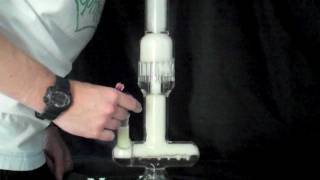 Double Perc Inline Milky Bong Rip In Slow Motion HD!!!