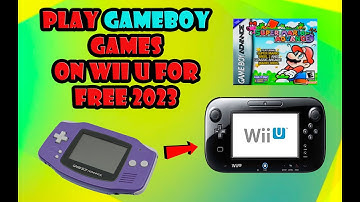Play GameBoy Games on Wii U 2023! (VBA GX guide (Games, covers, channel)