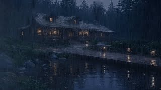 Deep Sleep Rain Sounds 🌧️ Cozy Forest Ambience for Relaxation Tonight