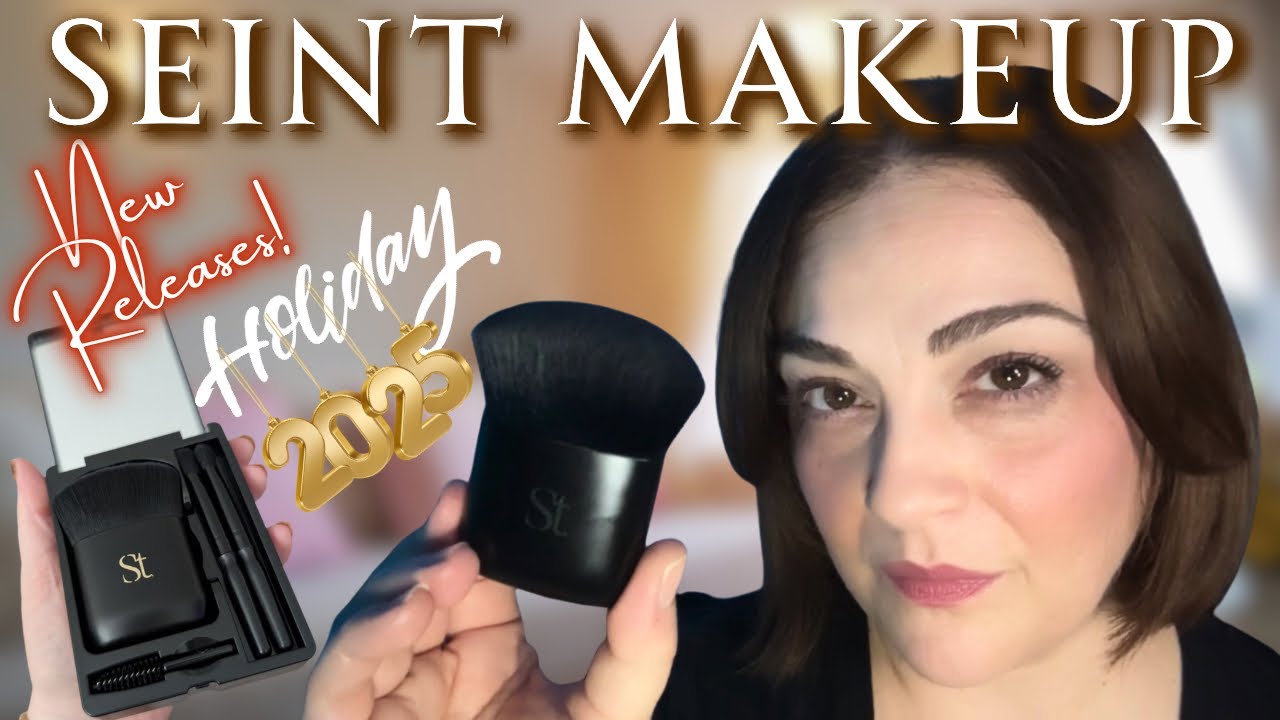 Seint Makeup Tutorial w/ The Travel Brush Set * Holiday 2025 ✨ NEW RELEASES ✨