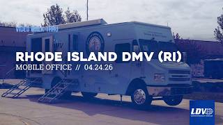 Rhode Island DMV (RI) Mobile Office - 4/24/26