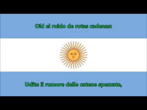 Inno Nazionale Argentino (ES/IT testo) - Anthem of Argentina