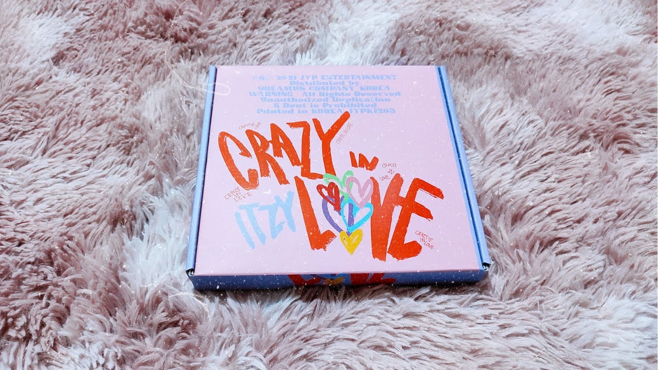 UNBOXING ITZY 1st Full Album Crazy in Love (ITZY Ver.)