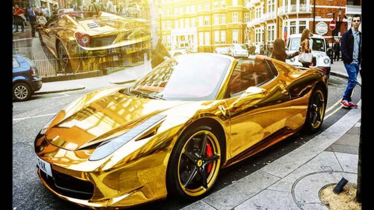Los Mejores Autos De Oro Más Lujosos Hechos En Dubái YouTube
