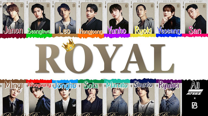 👑 BE:FIRST (ビーファースト) & ATEEZ (에이티즈) - Royal [Color Coded Lyrics Kan|Han|Rom|Esp] 👑