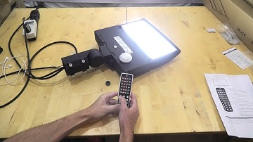 How to use the Nextgen 3 Motion Sensor Light Remote Control to Program - Instructional video