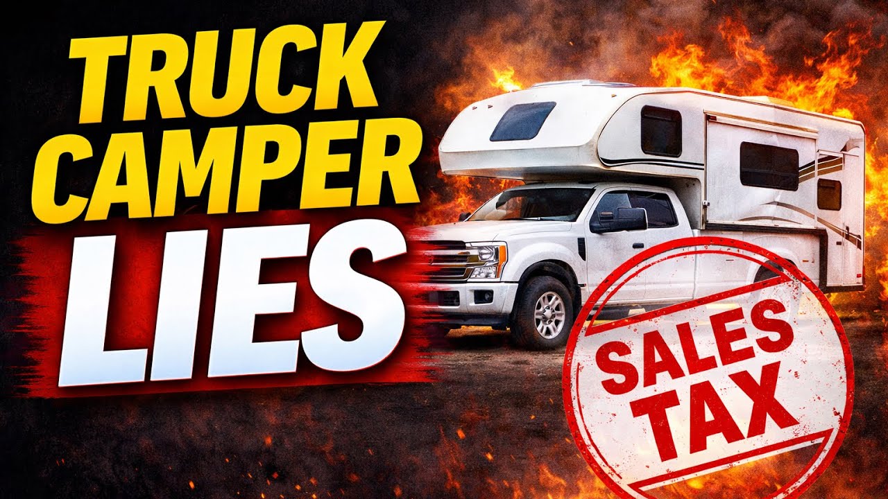 ЛОЖЬ о налоге с продаж на автодома, о которой вас никто не предупреждает