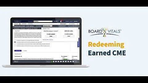 BoardVitals Training Video: How to Earn CME Credits