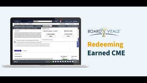 BoardVitals Training Video: How to Earn CME Credits