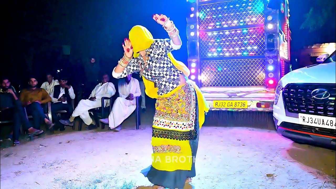 डीजे वायरल रसिया - पपीता रंग लुगडा वारी | भाभी का हटके डांस | Gurjar Ladies Dance/ Bhupendra Khatana