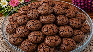 ببيضة واحدة🥚بدون زبدة⛔️ولاشوكولا‼️حضري حلوة العشر دقائق معلللكة اقتصادية مزيج بين البراونيز والكوكيز