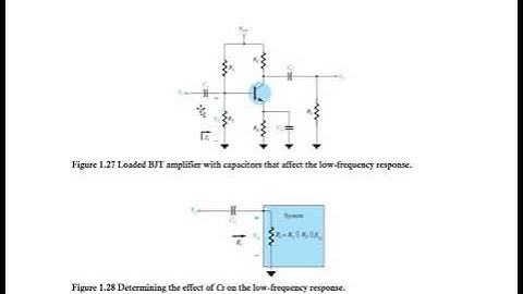 Lecture03 Low Frequency Analysis & Multistage Amplifiers