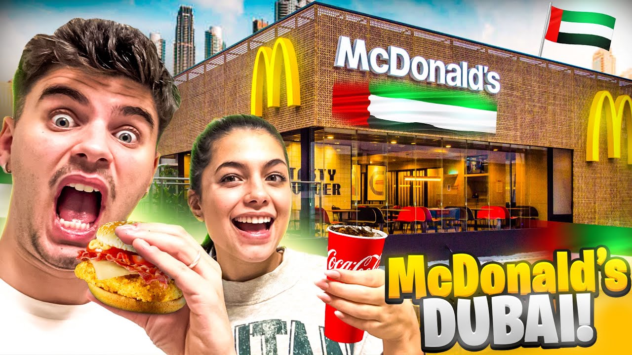 🍔🍟 PROVIAMO IL MC DONALD’S DI DUBAI 🇦🇪