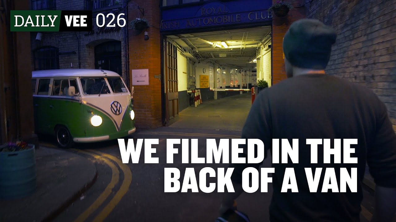 WE FILMED IN THE BACK OF A VAN  | DailyVee 026