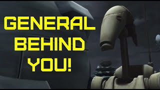 Star Wars The Battle Droid That Saved General Grievous Life