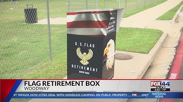 How to properly dispose of your old American flags