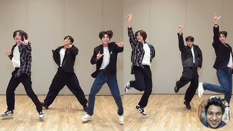 BTS Jungkook And TXT Taehyun Beomgyu Doing Happily Ever After Dance Challenge