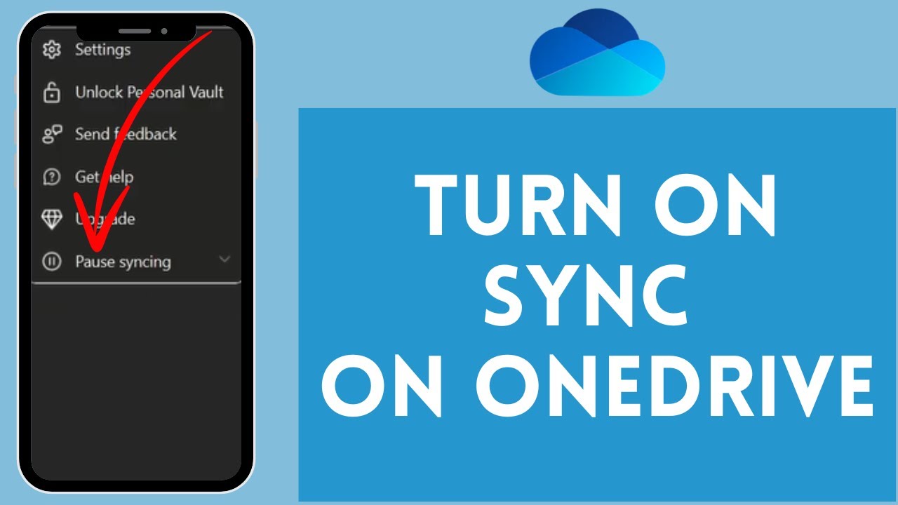 How to Turn on Sync on One Drive 2024 (FULL GUIDE) - YouTube