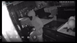 Bold Bowie break-in caught on camera