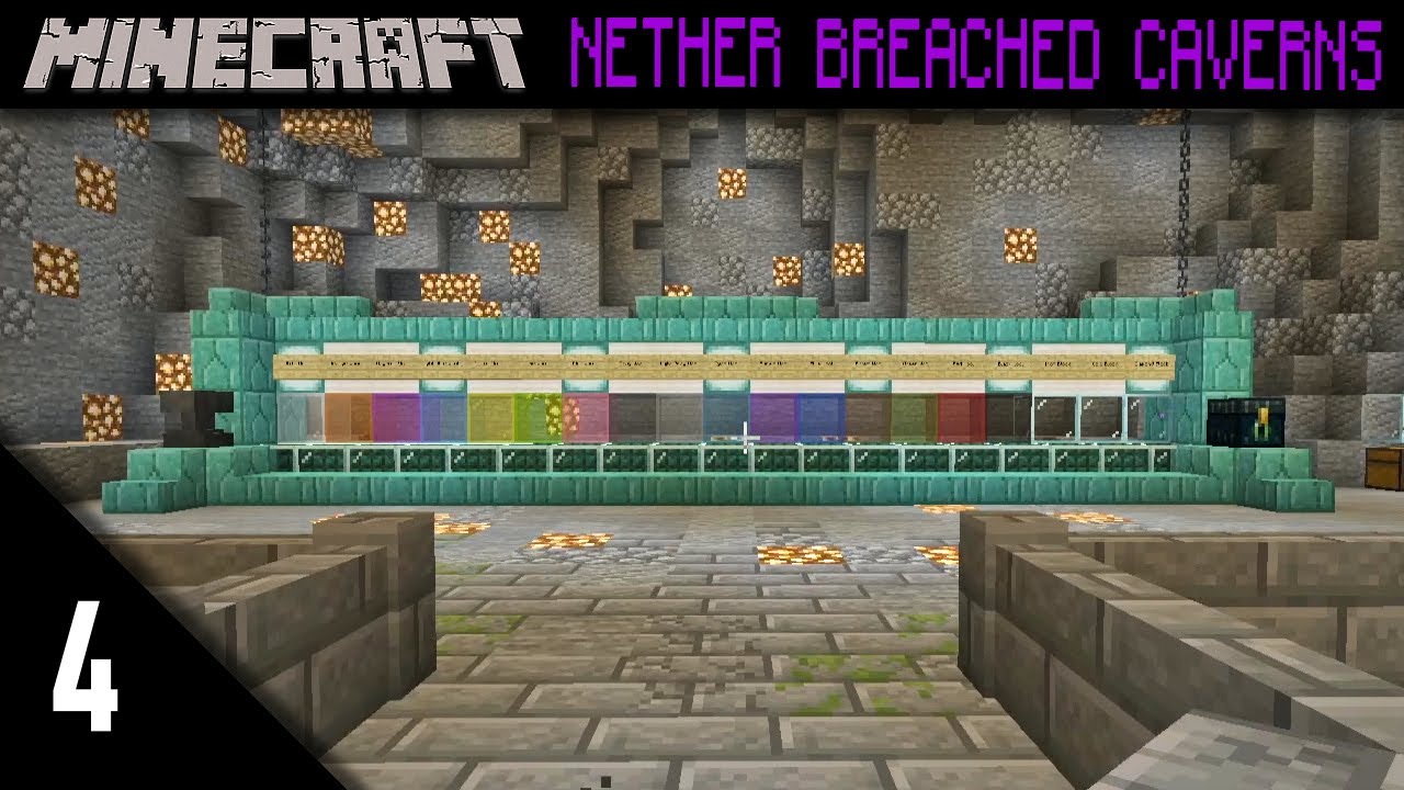 VILLAA MONUMENTTIIN! │ Nether Breached Caverns #4 │ Minecraft Suomi ...