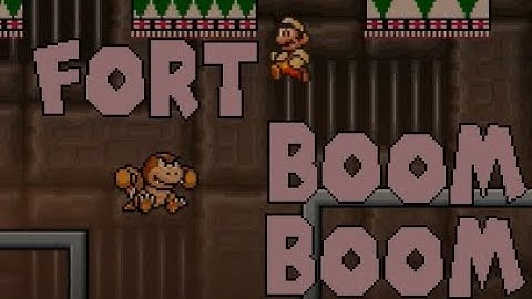 SMBX 2.0 CUSTOM LEVEL - FORTRESS BOOM BOOM!